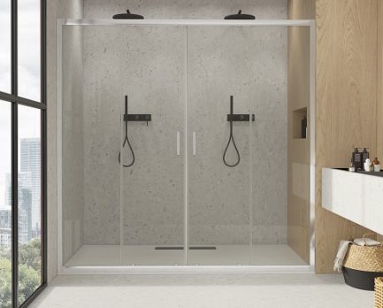 mampara de ducha elegante